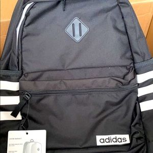 Black and white adidas